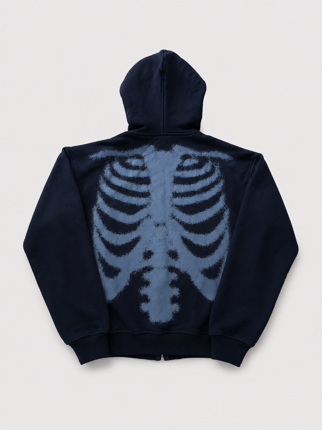 LINDZZ SKELETON ZIP HOODIE